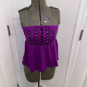 💟 SALE Women’s size Large Maurices Flare Tube Top
